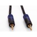 S-link SLX-960 1.5m Altın Uçlu Kılıflı Stereo Ses Kablosu