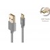 S-link Swapp SW-A1 Micro Usb 1m Gri Data + Şarj Kablosu