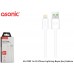 Asonic AS-X305 1m 2A iPhone Lightning Beyaz Şarj Kablosu