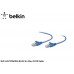 Belkin BLK-A3L791b03M-BLUS 3m Mavi CAT5 Kablo