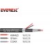 Everest EC-23 2+1 2x50 Folyolu Lüks 100M CCTV Kablo