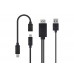 Hytech HY-MHL100 Samsung S2+S3+S4 Uyumlu HDMI Çevirici Kablo