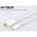 Hytech HY-W235 Mini HDMI M/M 2m Altın Uçlu 24K 1.4 Ver. 3D Kablosu