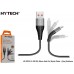 Hytech HY-X230 1.2M 3A Micro Usb Gri/Siyah Data + Şarj Kablosu