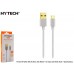 Hytech Portta HY-X240 1M 3A Micro Usb Kılıflı Gri Data + Şarj Kablosu