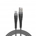Hytech HY-X425 3A Type-C 1m Gri Data + Şarj Kablosu