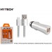 Hytech HY-X62 3.4A Hızlı Şarj Micro USB Kablolu 2 USB Gümüş Metal Araç Şarj Cihazı