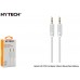 Hytech HY-X70 1m Beyaz 3.5mm Stereo Ses Kablosu