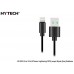 Hytech HY-X93 1m 2.A iPhone Lightning Siyah Şarj Kablosu
