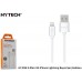 Hytech HY-X96 0.25m 2A iPhone Lightning Beyaz Şarj Kablosu