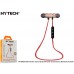 Hytech HY-XBK60 Mobil Telefon Uyumlu Bluetooth Kulak içi Gold/Kırmızı Mikrofonlu Kulaklık