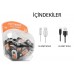 Hytech HY-XF35 1m 2A iPhone Lightning Karışık Renk şarj kablosu 80li Fanus
