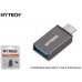 Hytech HY-XO20 Gümüş USB F to Type C M Metal Gövdeli OTG Çevirici