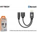 Hytech HY-XO45 Gri 2in1 bluetooth Şarj+Kulaklık Metal Çevirici Adaptör