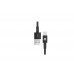 S-link IP-298 2A Siyah iPhone5/6/iPad Lightning Kablosu