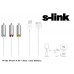 S-link IP-501 iPhone 4 AV + Data + Şarj Kablosu