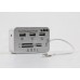 S-link IP-536 iPad4/Mini to 3*Usb + 4 in 1 Harici Kart Okuyucu