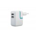 S-link IP-825 1000MA Akıllı Telefonlar için 2*Usb Ev Şarj Adaptörü
