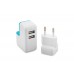 S-link IP-825 1000MA Akıllı Telefonlar için 2*Usb Ev Şarj Adaptörü