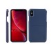 Addison IP-903 Lacivert Iphone XS Max Deri Telefon Kılıfı