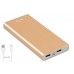 S-link IP-G11 IRON 10000mAh Powerbank Gold Taşınabilir Pil Şarj Cihazı