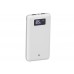 S-link IP-G18 12000mAh LCD Ekran Powerbank Beyaz Taşınabilir Pil Şarj Cihazı
