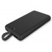 S-link IP-G19L 8000mAh 1 Usb Port 2 in 1 Kablo Powerbank Siyah Gizli Ledli Taşınabilir Pil Şarj Cihazı