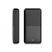 S-link IP-G20 20000mAh Powerbank 2 Usb Port Siyah Taşınabilir Pil Şarj Cihazı