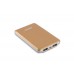 S-link IP-S500 5000mAh Powerbank Gold Taşınabilir Pil Şarj Cihazı
