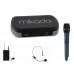 Mikado MCW-801B Siyah 16X2 Kanal Kablosuz Konferans Set Mikrofon
