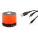 Mikado MD-10BT Beyaz FM Radyo Destekli Bluetooth Speaker