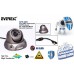 Everest SFR-608 Sony Effio CCD Sensör 6mm 700 TVL Dome 23 Ledli Osd Menü Güvenlik kamerası