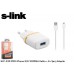 S-link SLP-230 PRO 1000MA iPhone Lightning Kablo + Ev Şarj Adaptör
