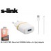 S-link SLP-240 PRO 1000MA Micro Usb Kablo + Ev Şarj Adaptör