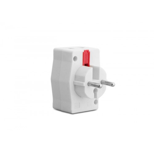 S-link SLX-W796 Universal - Türk Çevirici + 2 Port Çoklayıcı Akım Kor. Priz S-link SLX-W796 Universal - Türk Çevirici + 2 Port Çoklayıcı Akım Kor. Priz