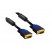 S-link SLX-902 VGA M/M 15P 5m Gold Monitör Kablosu