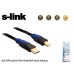 S-link SLX-974 Usb2.0 10m Gold Kılıflı Yazıcı Kablosu