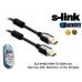 S-link SLX-M480 HDMI TO HDMI 1.8m Altın Uçlu 24K+ Metal Kon. 1.4 Ver. 3D Kablo