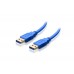 S-link SLX-U38 Usb3.0 1.5m Am To Am Usb3.0 Gold Data Kablosu
