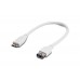 S-link SLX-U3NT38 Micro Usb3.0 25cm Beyaz Samsung Note için OTG Kablosu