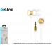 S-link SL-KU140 Mobil Telefon Uyumlu Kulak içi Beyaz/Gold Mikrofonlu Kulaklık