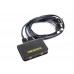 S-Link SL-2702HKW 2li HDMI 1.8m Kablolu Otomatik HDMI KVM Switch