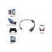 S-link SL-302MS 3,5mm Splitter Mikrofon Speaker Kablosu
