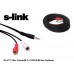 S-link SL-877 10m 3.5mm/M To 2*RCA/M Ses Kablosu