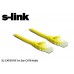 S-link SL-CAT601YE 1m Sarı CAT6 Kablo