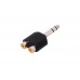 S-link SL-DC32 6.35 to 2 RCA Stereo 25li Paket Adaptör