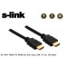 S-link SL-H417 HDMI TO HDMI 2m Altın Uçlu 24K 1.4 Ver. 3D Kablo