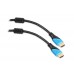 S-link SL-H4K5 19+1 HDMI to HDMI 5m Gold Kılıflı v2.0 Ultra HD 4K 2160p 3D Kablo