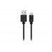 S-link SL-IP61 0.2m 2.4A Usb to Micro Usb Siyah Data + Sarj Kablosu