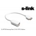 S-link SL-NT20 Samsung Note 2.0 2A OTG Kablosu Şarj Aleti